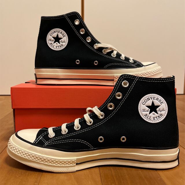 【日本未発売】新品 CONVERSE CHUCK コンバース ハイカット黒 27