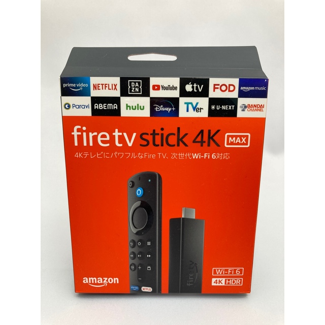 Amazon Fire TV Stick 4K MAX スマホ/家電/カメラのテレビ/映像機器(その他)の商品写真