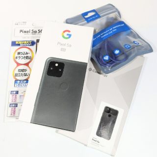 グーグルピクセル(Google Pixel)のGoogle Pixel 5a (5G) 128GB Mostly Black(スマートフォン本体)