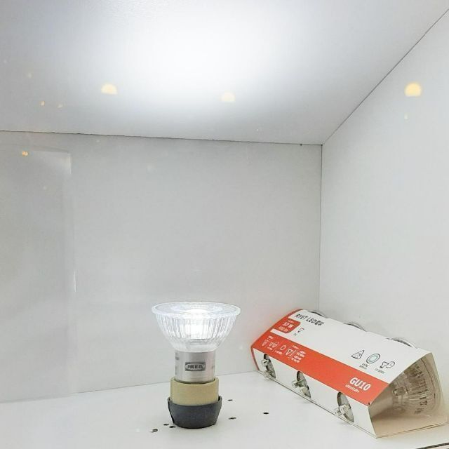 イケア IKEA　LED電球 GU10 400ルーメン６ピース【新品・送料込】 インテリア/住まい/日用品のライト/照明/LED(蛍光灯/電球)の商品写真