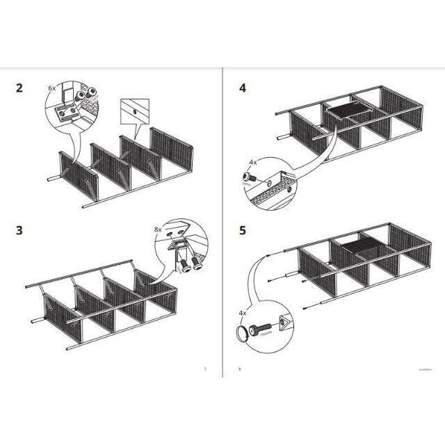 IKEA(イケア)の【新商品】イケア　ＩＫＥＡ　 バッゲボーシェルフユニット　ホワイト　新品 インテリア/住まい/日用品の収納家具(棚/ラック/タンス)の商品写真