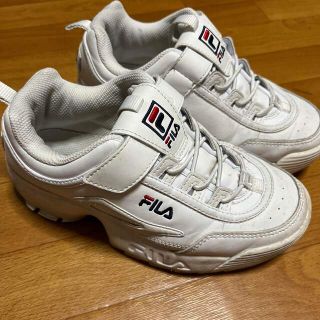 フィラ(FILA)のFILA スニーカー　21cm 白(スニーカー)