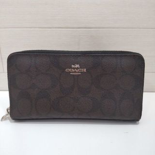 コーチ(COACH)のコーチ　長財布　F54632　ブラウン　HJ97(長財布)