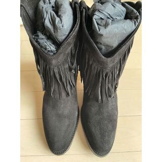 サンローラン(Saint Laurent)のサンローラン　ショートブーツ　ウエスタンブーツ(ブーツ)