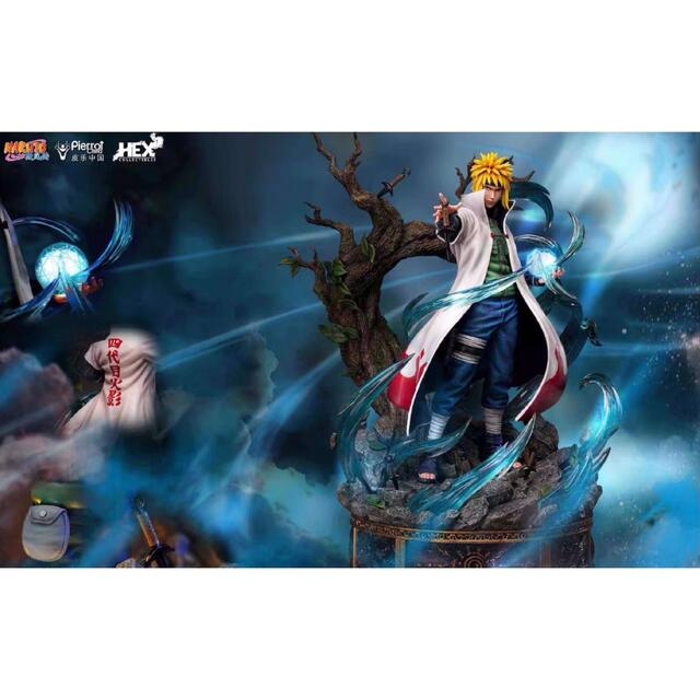 豪華ラッピング無料 送料無料 HEX ナルト NARUTO ミナト 塗装済みGK完成品 アニメ+ゲーム