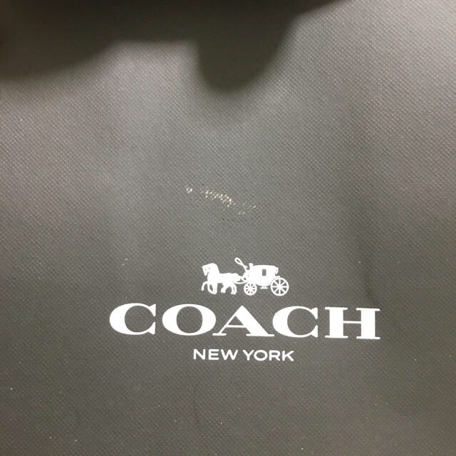 COACH(コーチ)のコーチ箱袋 茶色 レディースのバッグ(ショップ袋)の商品写真