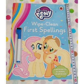 新品☆マイリトルポニーWipe-Clean　First Spellings(洋書)