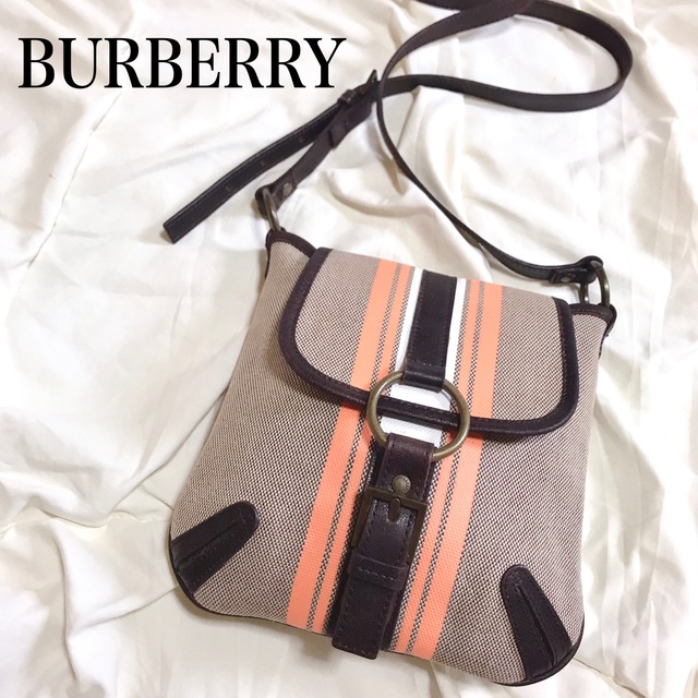 美品】希少モデル バーバリーブルーレーベル ショルダーバッグ