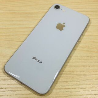 アップル(Apple)の超美品 SIMﾌﾘｰ iPhone8 64GB バッテリー100％ P46(スマートフォン本体)
