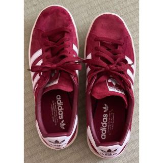 アディダス(adidas)のadidas campus アディダス　キャンパス　ワインレッド(スニーカー)