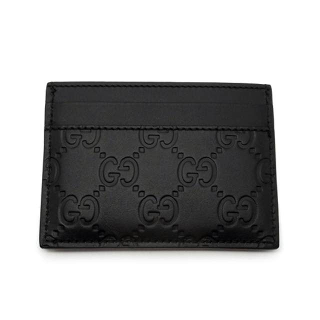 Gucci(グッチ)のグッチ グッチシマ カードケース レザー 名刺入れ 473927 メンズのファッション小物(名刺入れ/定期入れ)の商品写真