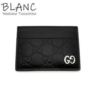 グッチ(Gucci)のグッチ グッチシマ カードケース レザー 名刺入れ 473927(名刺入れ/定期入れ)