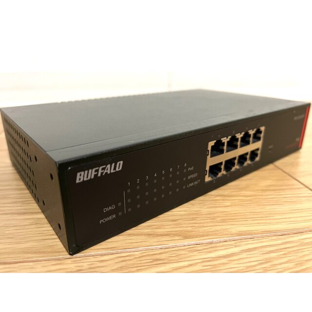 ポンパドー ビター お値下げ不可! BUFFALO BS-GS2008P:2台