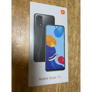 新品未開封　xiaomi redmi note11(スマートフォン本体)