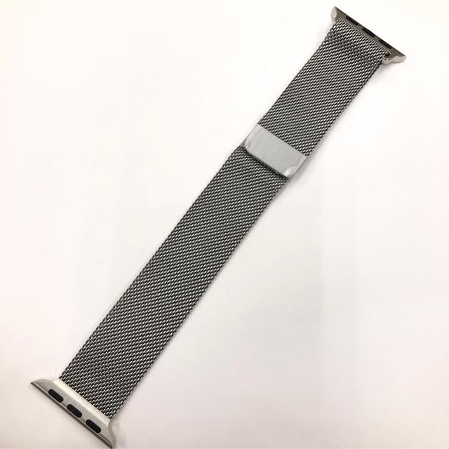 Apple Watch(アップルウォッチ)のアップルウォッチ 用 ミラネーゼループ Apple Watch 38mm ベルト メンズの時計(金属ベルト)の商品写真