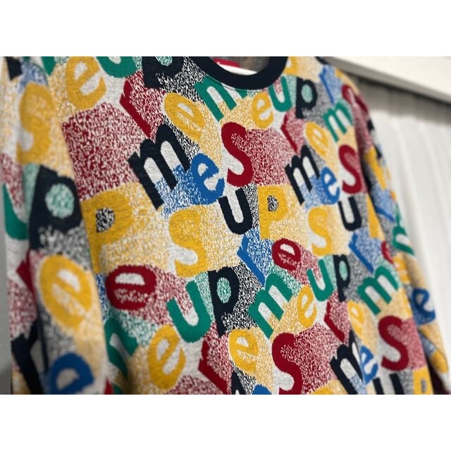 supreme scatter text crewneck 19FW てなグッズや 40.0%割引 www.gold
