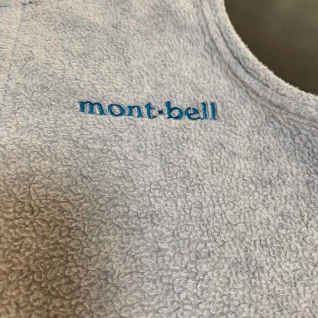 mont bell(モンベル)のモンベル　フリース　ベスト　80 キッズ/ベビー/マタニティのベビー服(~85cm)(ジャケット/コート)の商品写真