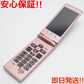 キョウセラ(京セラ)の新品同様 au KYF36 かんたんケータイ ピンク (携帯電話本体)