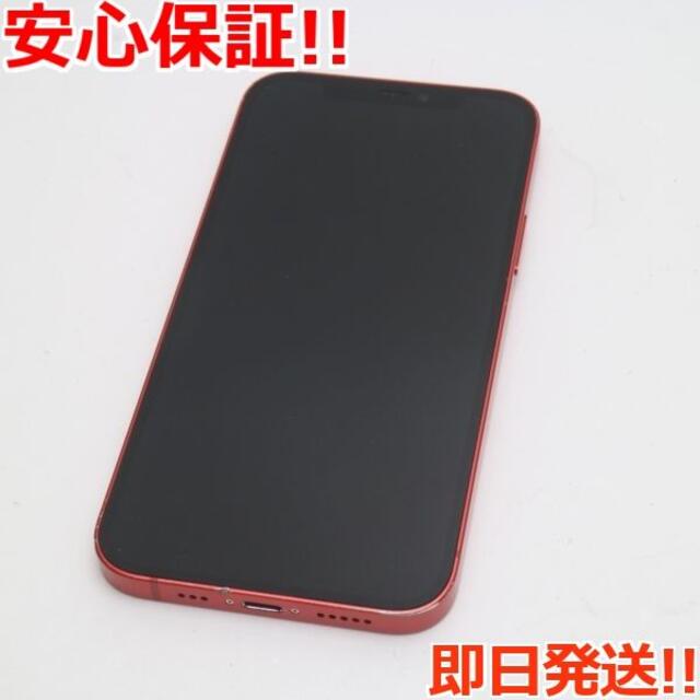 オンライン限定商品】 美品 - iPhone SIMフリー レッド 64GB iPhone12