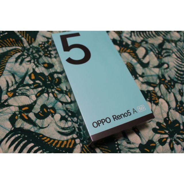 新品未開封 OPPO Reno5A ワイモバイル版　アイスブルースマホ/家電/カメラ