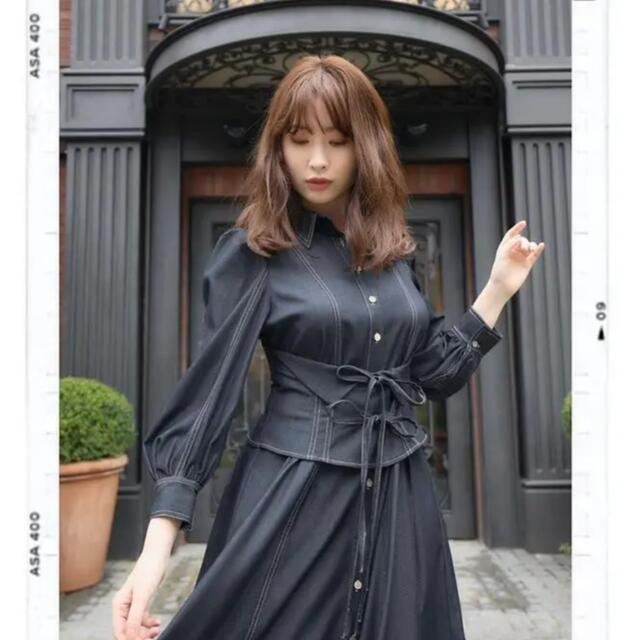 Her lip to - Loulou Corset Long Dressの通販 by Y's shop