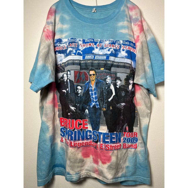 【激レア】Bruce Springsteen タイダイ Tシャツ メンズのトップス(Tシャツ/カットソー(半袖/袖なし))の商品写真