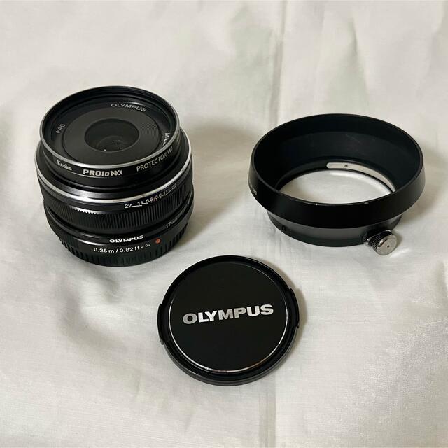 【11/2値下げ】【純正フード付き】オリンパス17mm  F1.8 美品