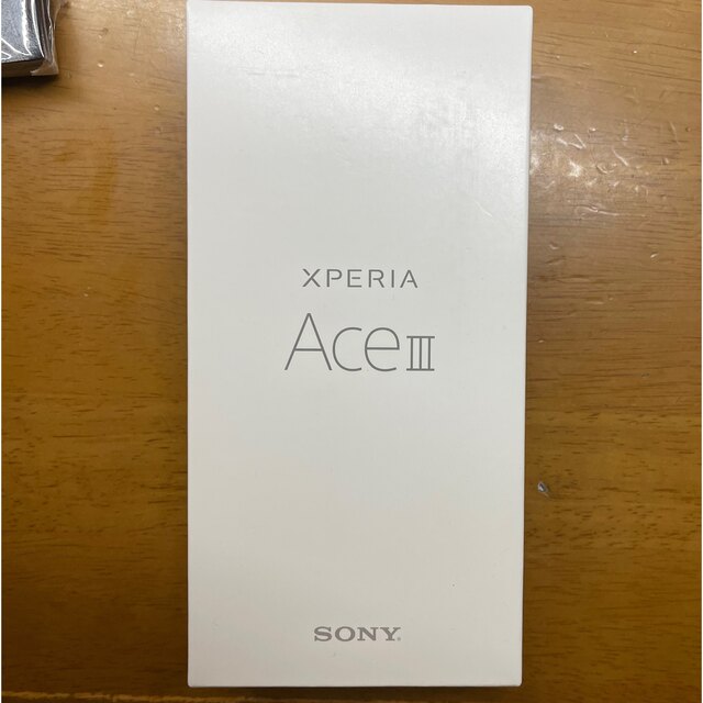 ○商品状態【新品未使用】SONY Xperia Ace III SOG08  Blue