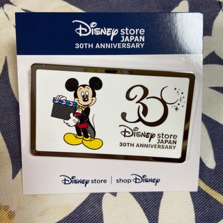 ディズニー(Disney)のDisney store 30周年記念オリジナルピンズ ミッキーマウス(バッジ/ピンバッジ)