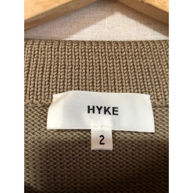 HYKE(ハイク)の古着 HYKE デザインニット ハイク ウールニット ミリタリー レディースのトップス(ニット/セーター)の商品写真