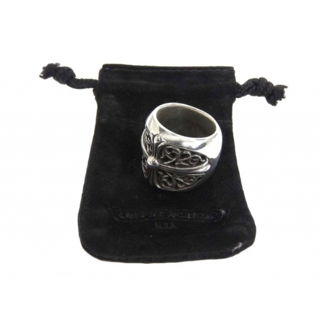 Chrome Hearts(クロムハーツ)のクロムハーツ リング・指輪クラシックオーバルクロスリング シルバー 指輪 16号 メンズのアクセサリー(リング(指輪))の商品写真