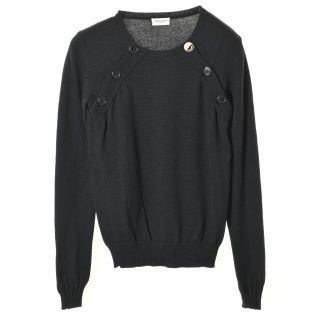 サンローラン(Saint Laurent)のSaint Laurent Paris ロゴ リブニット(ニット/セーター)