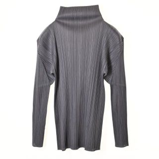 プリーツプリーズイッセイミヤケ(PLEATS PLEASE ISSEY MIYAKE)のPLEATS PLEASE ボトルネック ブラウス(ロングスカート)