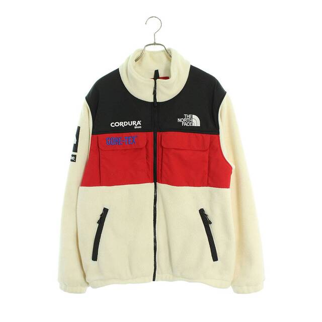 Supreme - シュプリーム ×ノースフェイス/THE NORTH FACE 18AW The North Expedition Fleece Jacket フリースブルゾン メンズ XL
