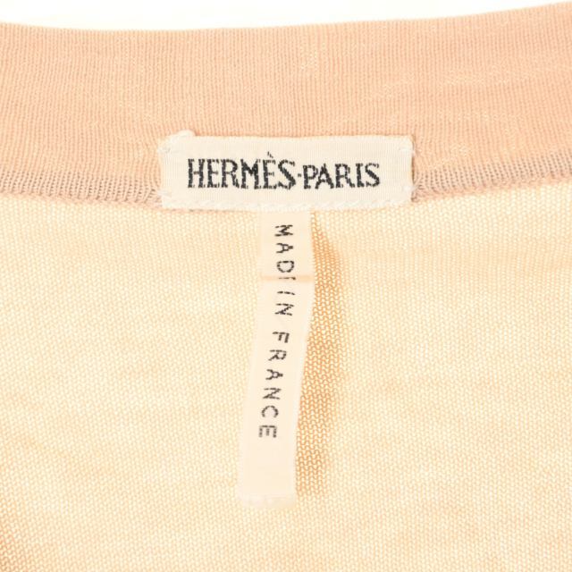 Hermes(エルメス)のHERMES コットン カーディガン レディースのトップス(カーディガン)の商品写真