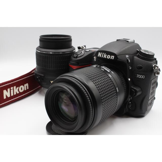 高機能&大人気のニコンのハイエンドモデル❤️Nikon D7000 Wレンズ-
