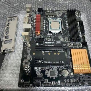 ASROCK Z170 PRO4Sと￼ CPU i7-6700-