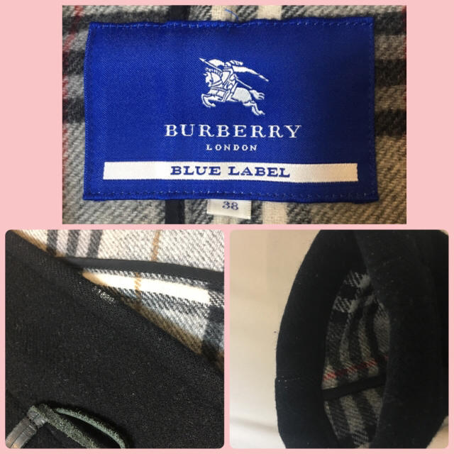 BURBERRY(バーバリー)のバーバリー☆ダッフルコート ブルーレーベル レディースのジャケット/アウター(ダッフルコート)の商品写真