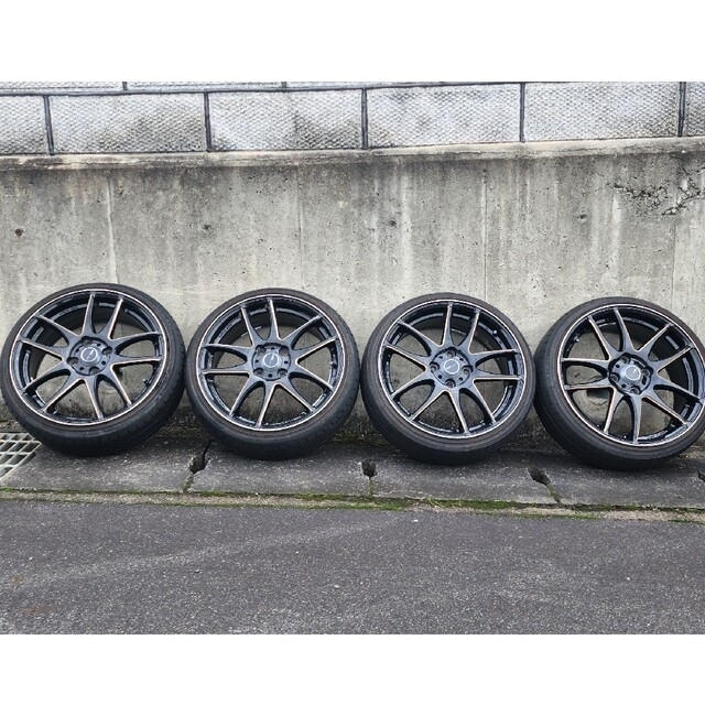 WORK エモーション極 kiwami アルミホイール ホイル 4本セット - 自動車 WORK エモーション極 kiwami アルミホイール ホイル 4本セット - 自動車