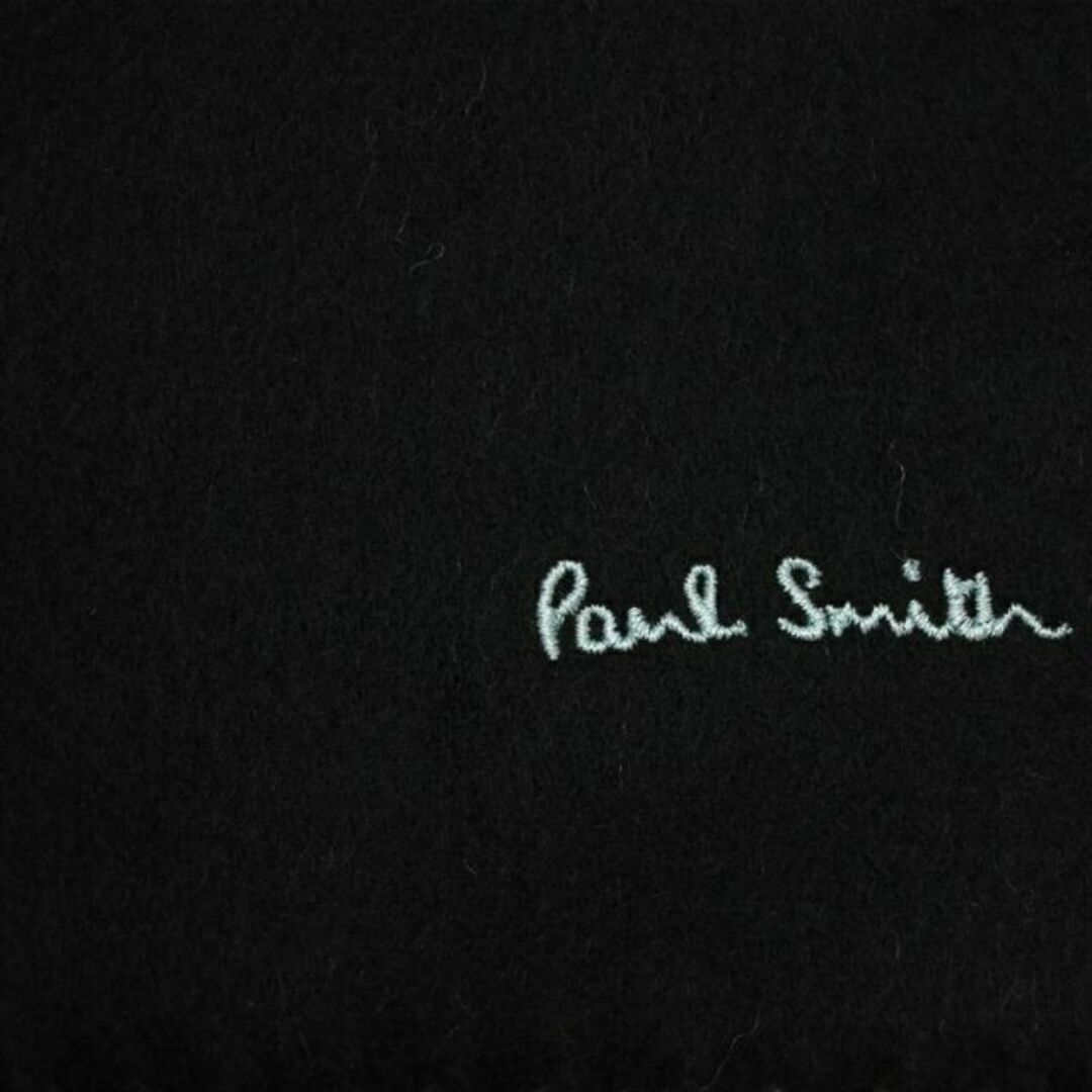 Paul Smith(ポールスミス)のポールスミス Paul Smith マフラー 933D-AS04 ブラック/ブルー レディースのファッション小物(マフラー/ショール)の商品写真