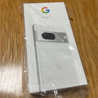 グーグルピクセル(Google Pixel)の【新品】 Google Pixel 7 Snow 128 GB SIM フリー(スマートフォン本体)