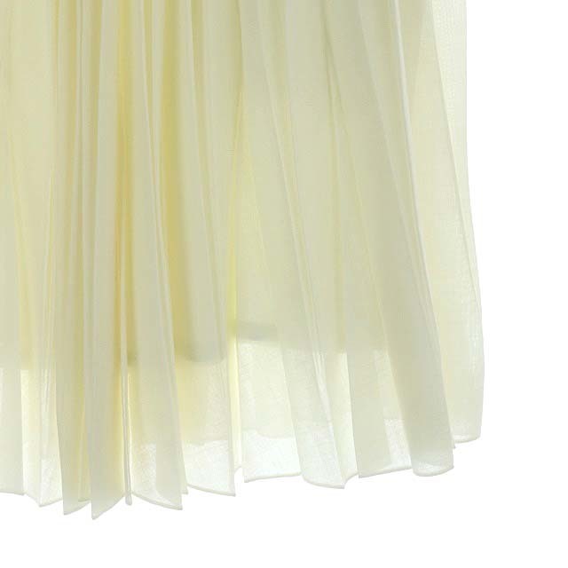 ANAYI(アナイ)のアナイ ハイツイストボイルプリーツスカート フレア ロング ウール混 36 レディースのスカート(ロングスカート)の商品写真