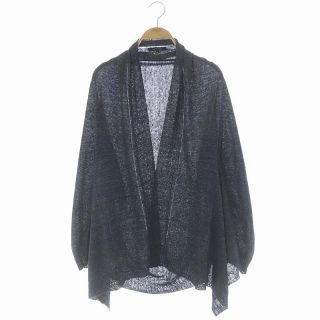 【pas de calais】パドカレ ロングカーディガン ざっくりニット 36