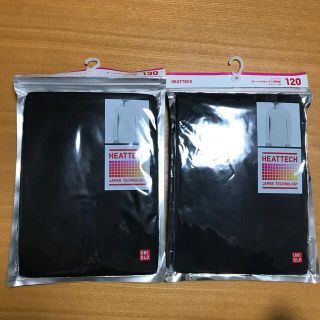 ユニクロ(UNIQLO)の未使用　ユニクロ　ヒートテック　タートルネックT(長袖) 120 130 黒(その他)