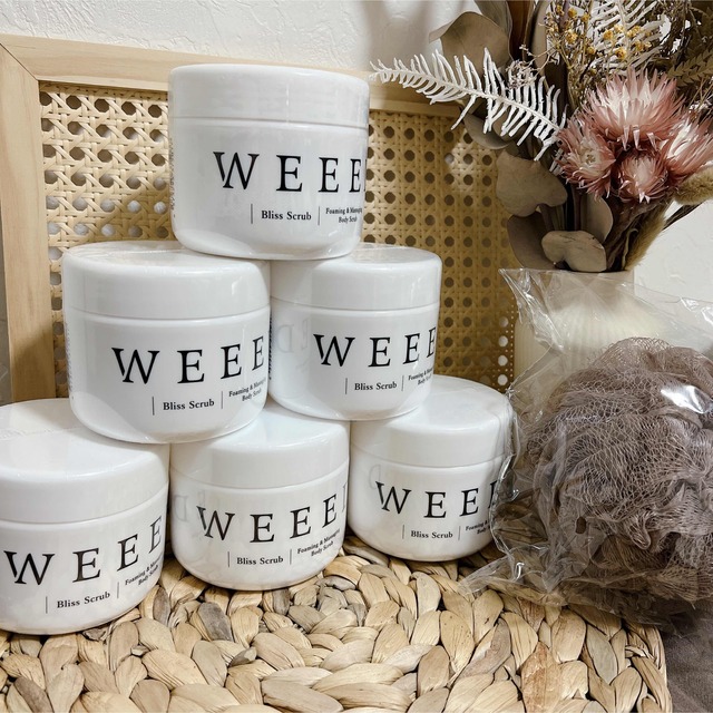 WEEED ブリススクラブ360g 3個セットWEEEDのブリススクラブです