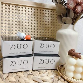 DUO デュオ ザ クレンジングバーム ブラックリペア 90g × 4個(クレンジング/メイク落とし)