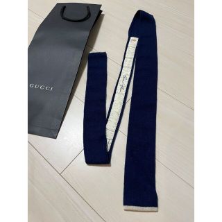 グッチ(Gucci)のGUCCI ネクタイ　カシミア(ネクタイ)