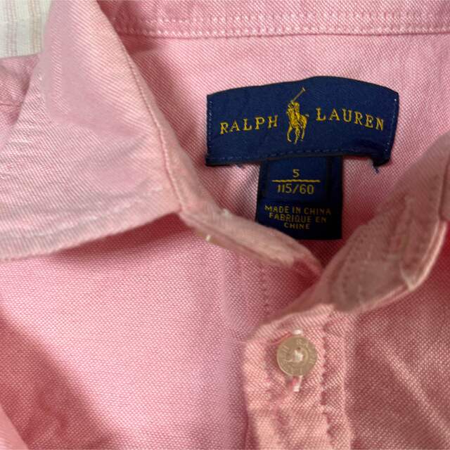 POLO RALPH LAUREN(ポロラルフローレン)の女児ワンピース キッズ/ベビー/マタニティのキッズ服女の子用(90cm~)(ワンピース)の商品写真