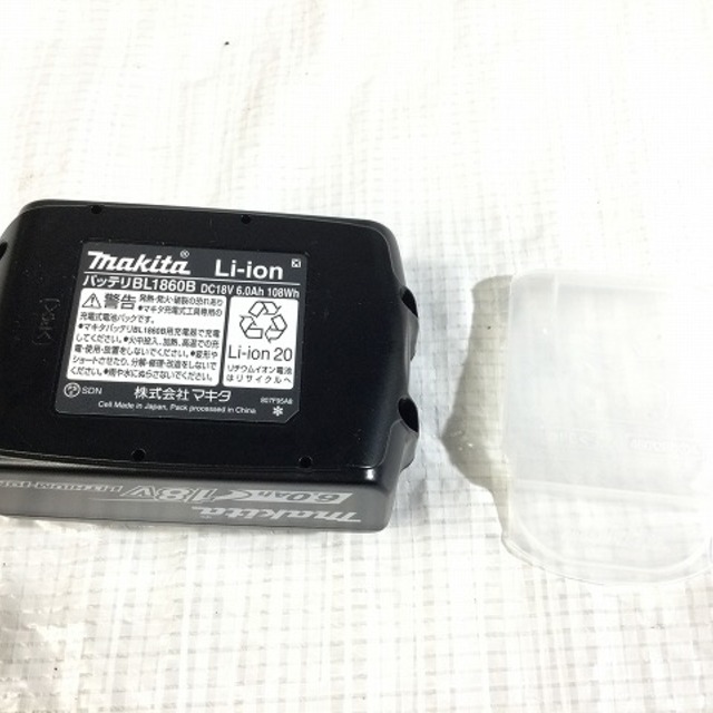 Makita - ☆未使用品☆makita マキタ 18V 6.0Ah 純正 リチウムイオン