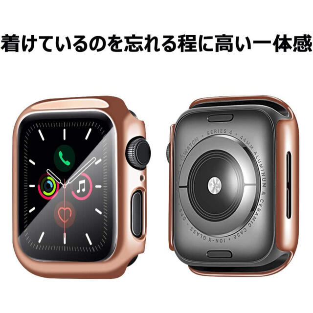 2個★アップルウォッチ Apple Watch 4/5/6/SE 40mmケース メンズの時計(腕時計(デジタル))の商品写真